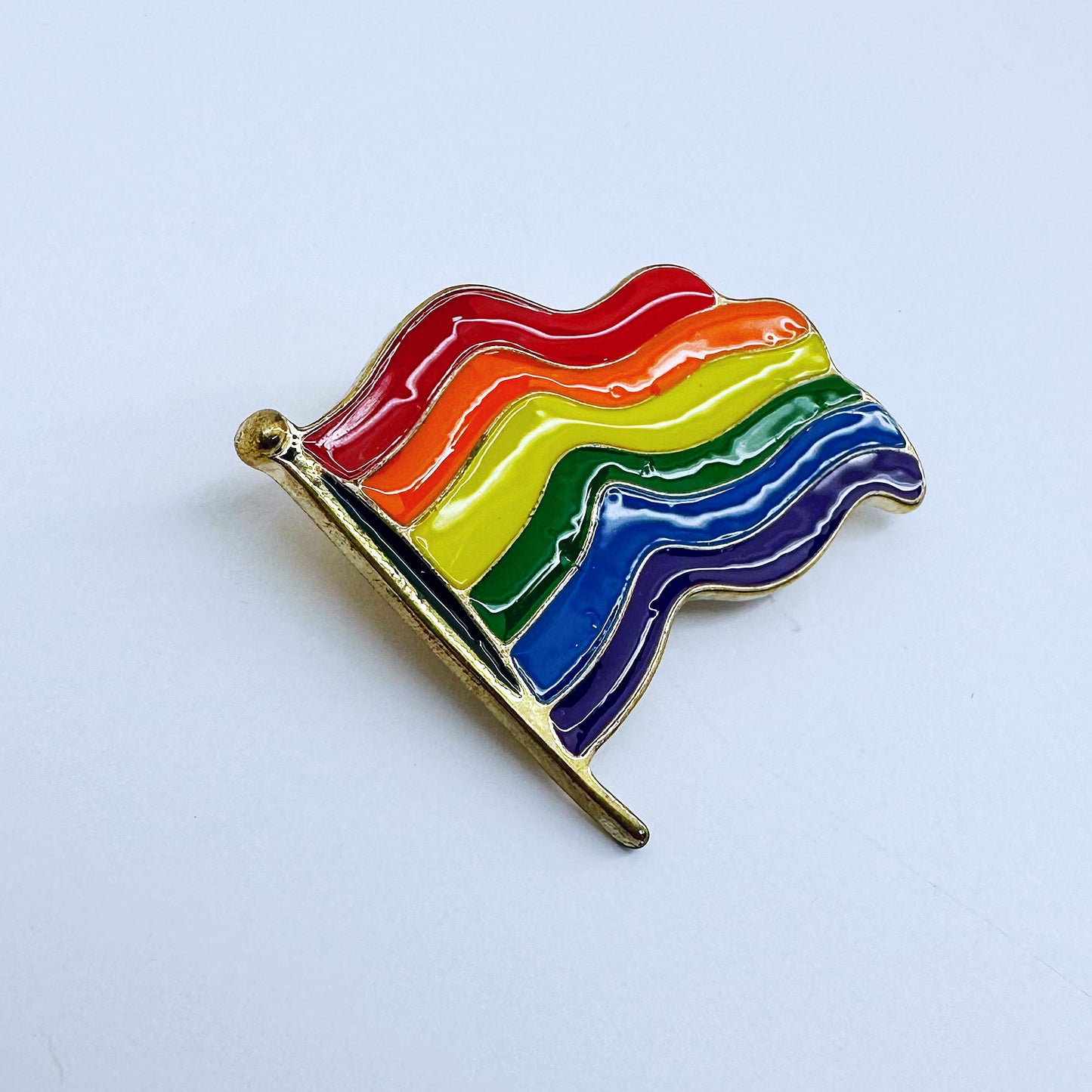 Rainbow Flag LGBT Pride Brooch