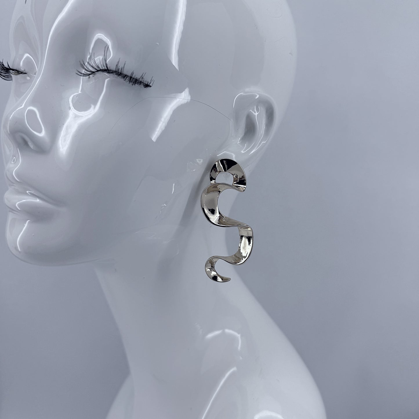 Post Back Metal Earrings Gold Or Silver Finish