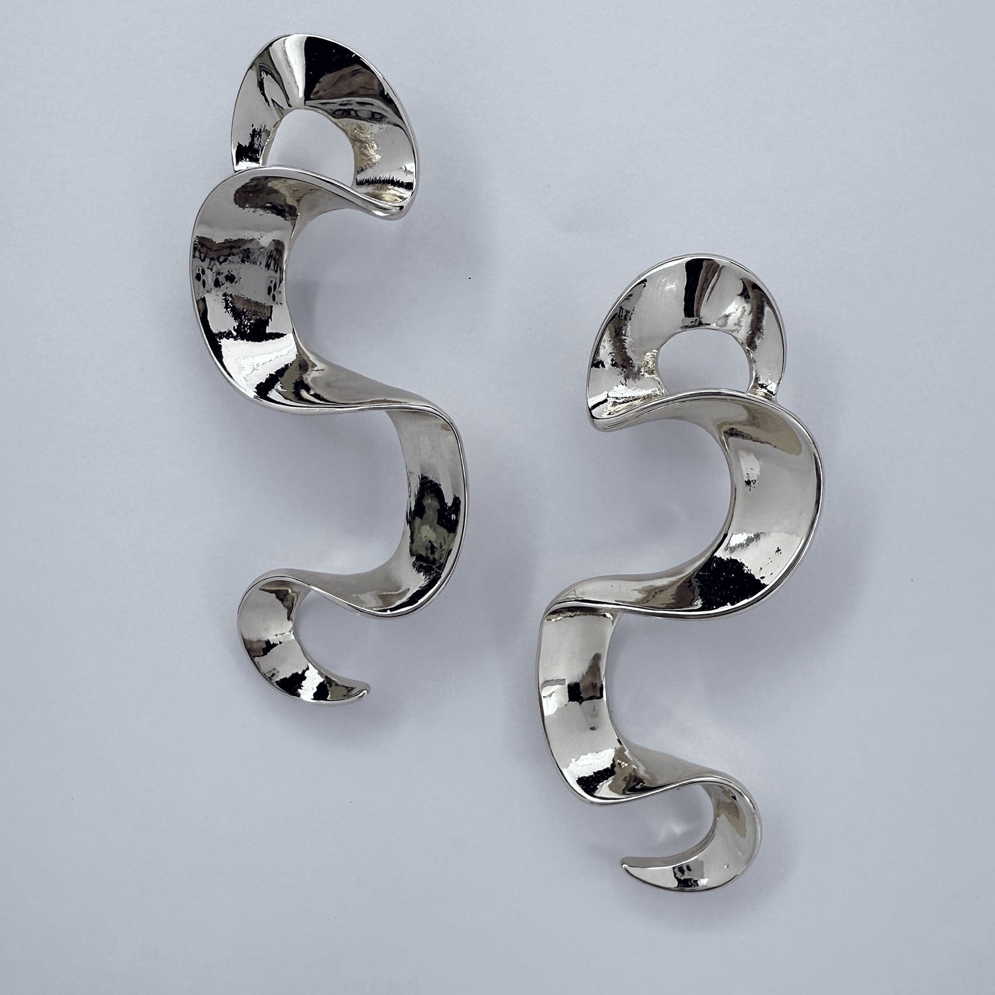 Post Back Metal Earrings Gold Or Silver Finish