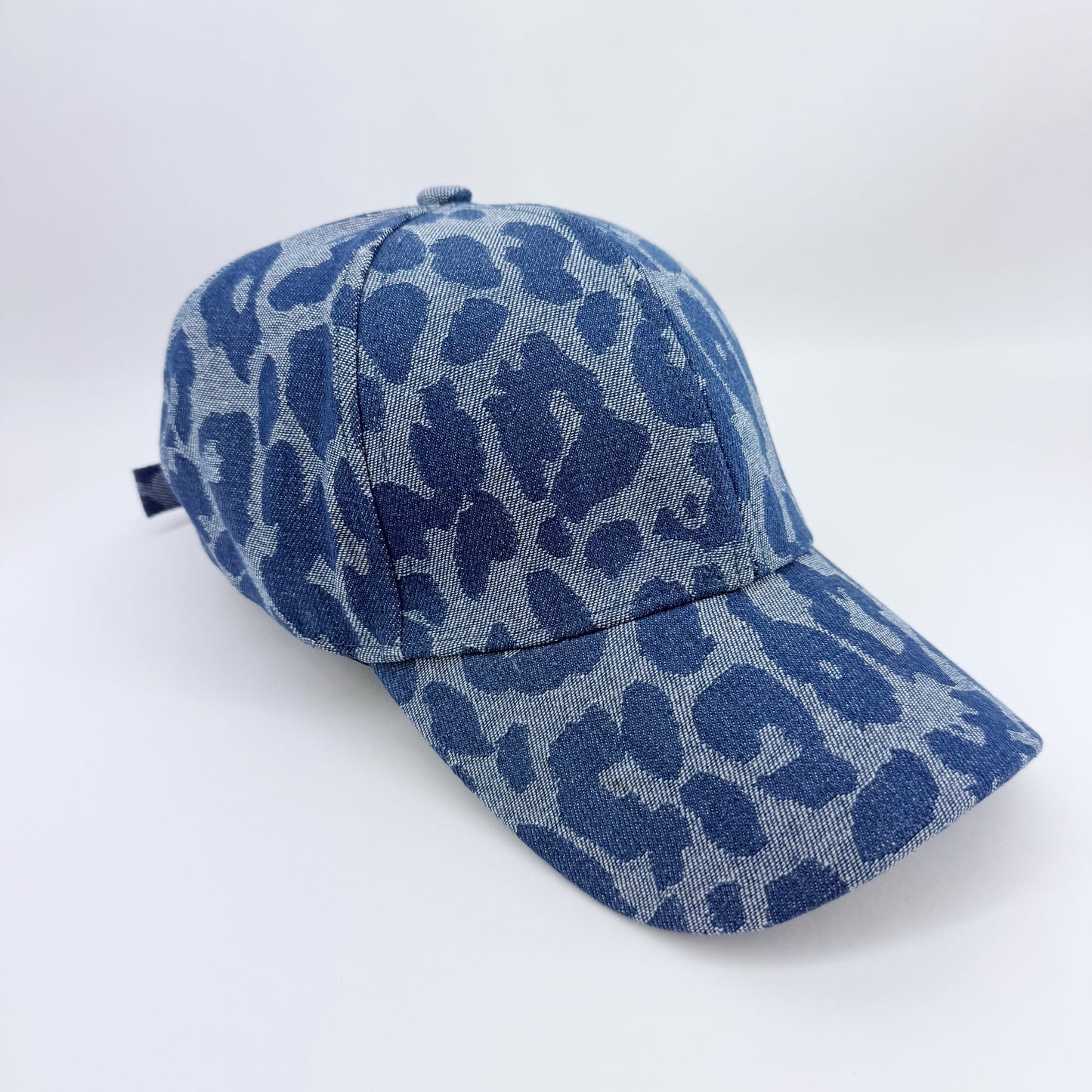 Light or Dark Animal Print Denim Baseball Hat