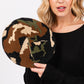 Camouflage Print Tam Beret