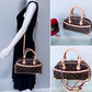 HandBag Brown with Flowers Design