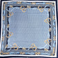 Navy Blue Blanket Cashmere feel Square Scarf