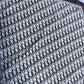Brown Silk Feel Pleated Scarf With Rhinestones