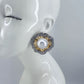 Pearl Post Back and Rhinestone Earrings