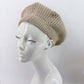 Solid Beige Color Beret/Tam