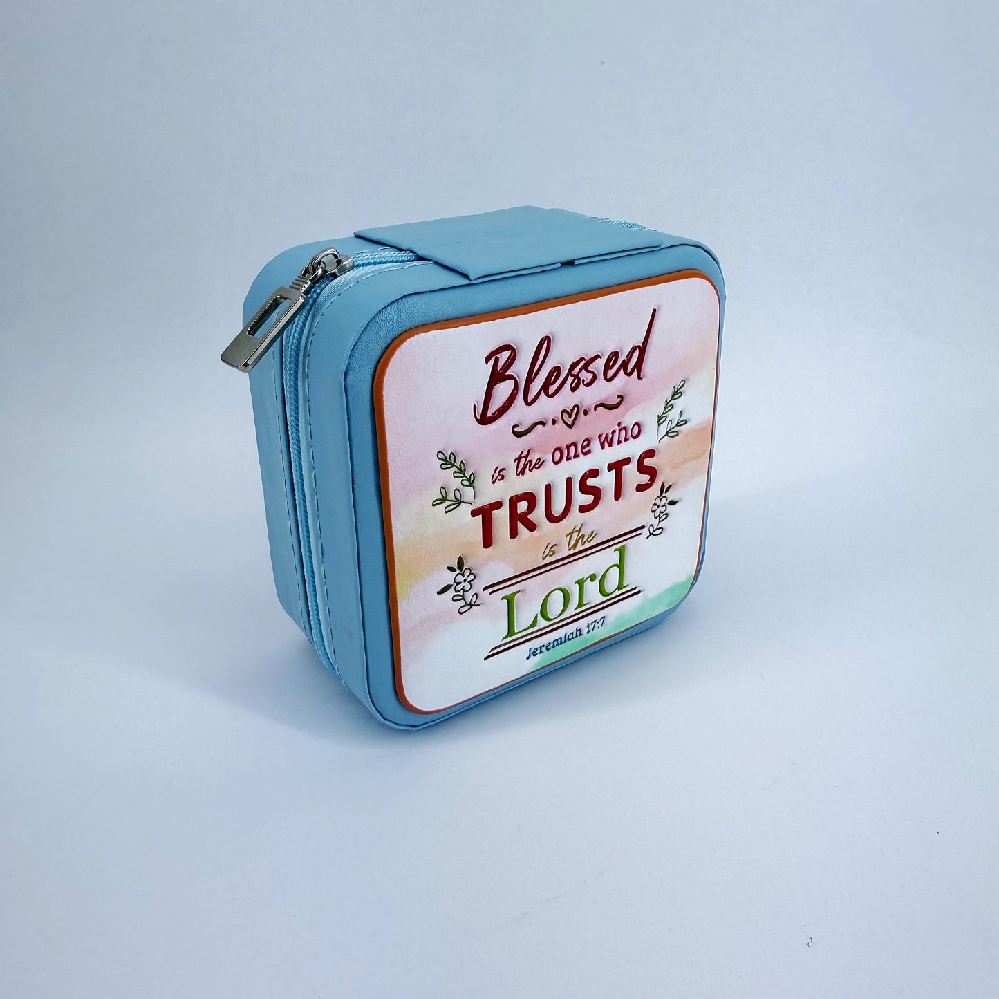 Tooled Leather Jewelry Box With Stunning Design Inspired By Jeremiah 17:7