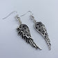 Silver Fish Hooks With A Tailored Wing Design Dangle