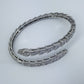 CZ Stones Snake Design Bracelet