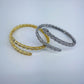 CZ Stones Snake Design Bracelet