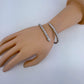 CZ Stones Snake Design Bracelet