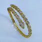 CZ Stones Snake Design Bracelet