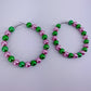 Colorful Pearls Hoop In Gold Or Silver Finish