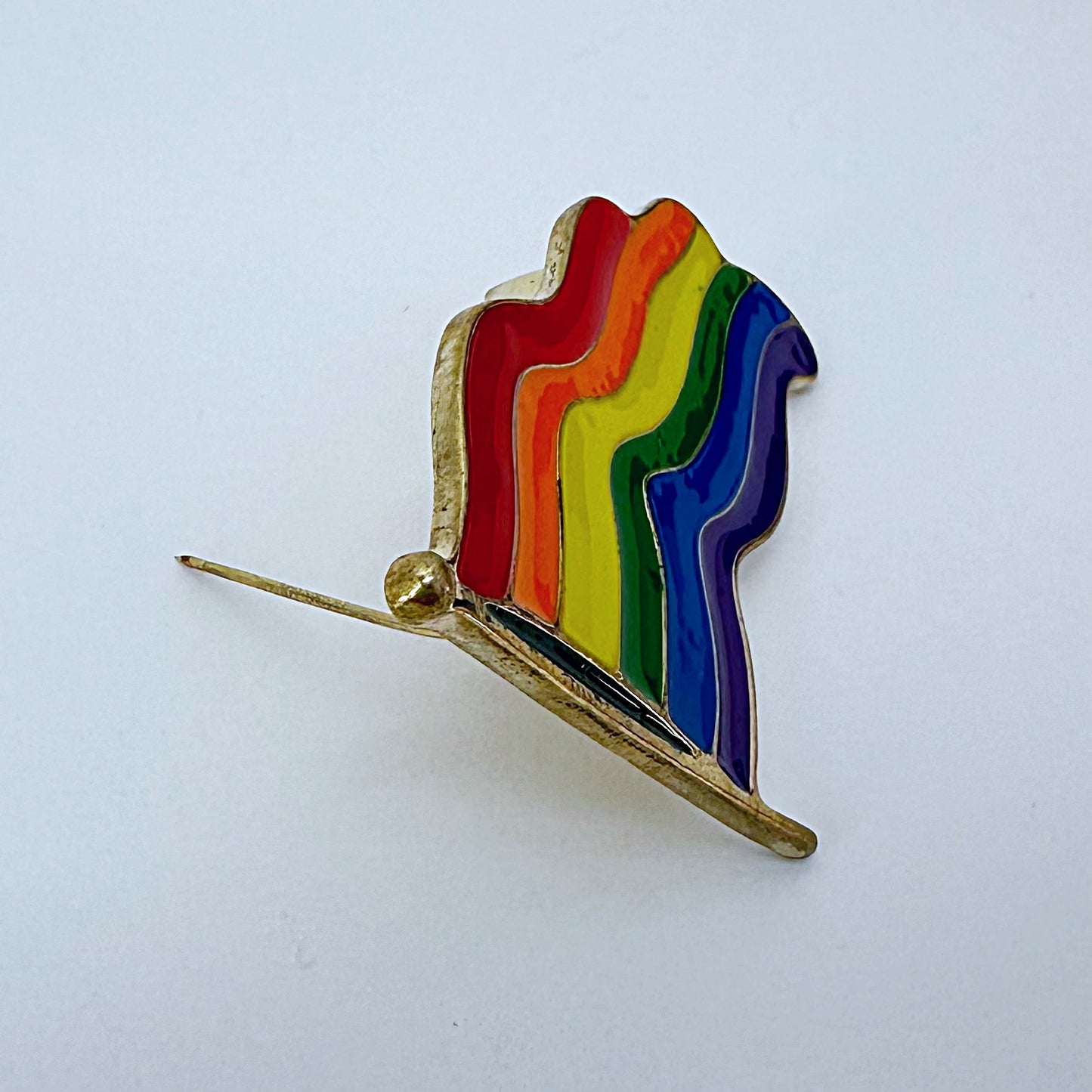 Rainbow Flag LGBT Pride Brooch