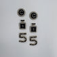 3 Pair Post Earring Set