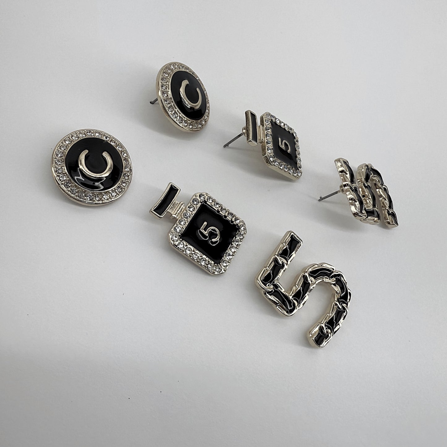 3 Pair Post Earring Set