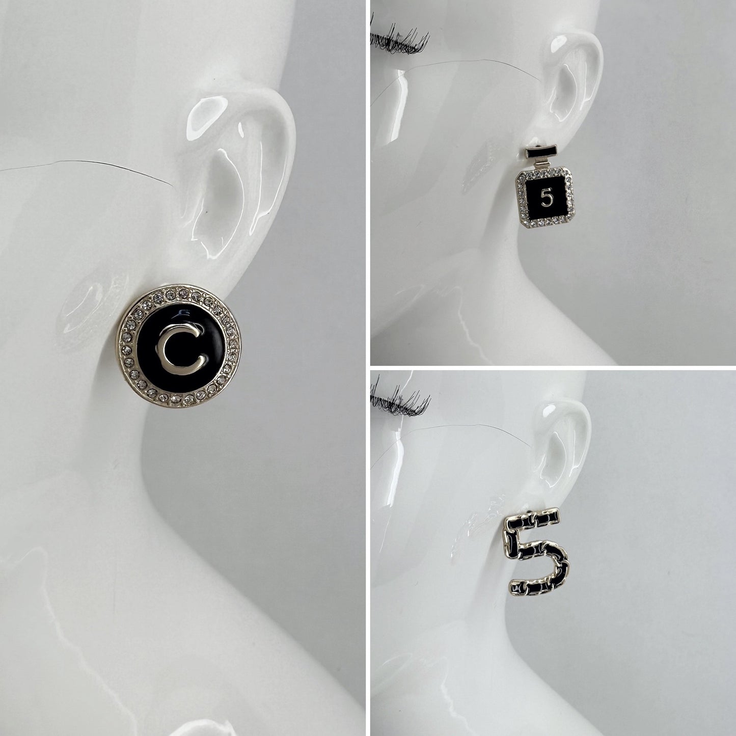 3 Pair Post Earring Set