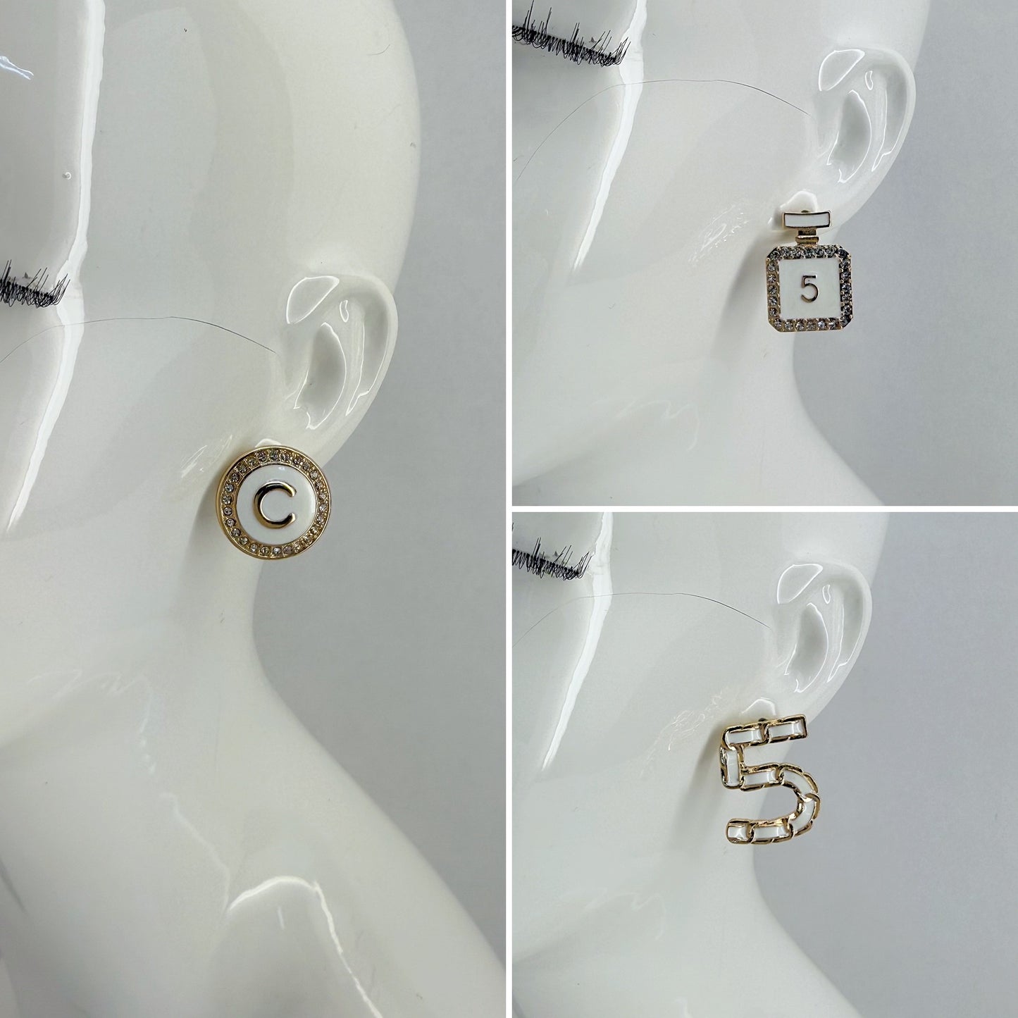 3 Pair Post Earring Set