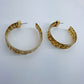 Acrylic Hoops Small Earrings With Leopard Print Or Clear Design