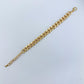 Gold or Silver Finish Cuban Link Bracelet