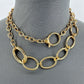 Double Cable Chain Designer Inspired Necklaces