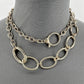 Double Cable Chain Designer Inspired Necklaces