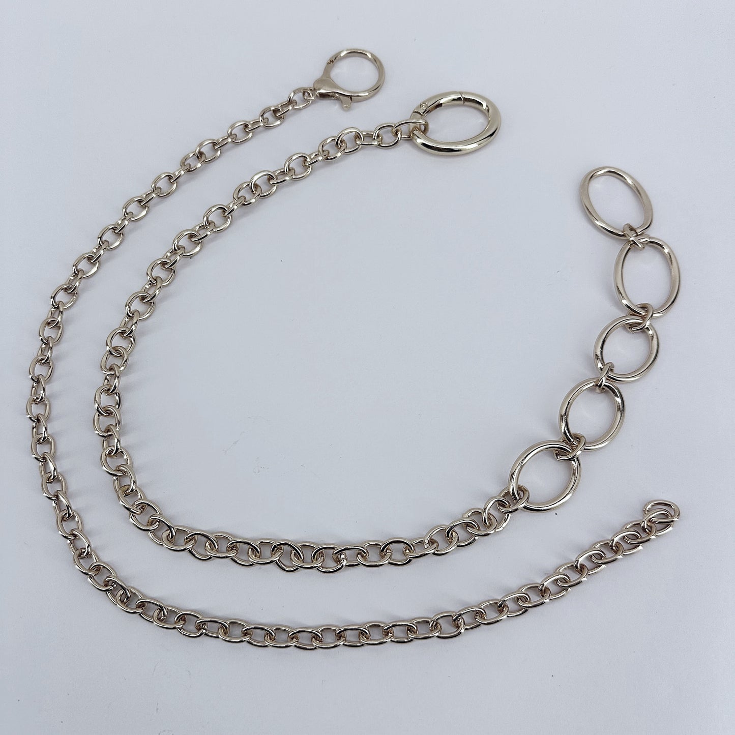 Double Cable Chain Designer Inspired Necklaces