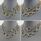 Double Cable Chain Designer Inspired Necklaces