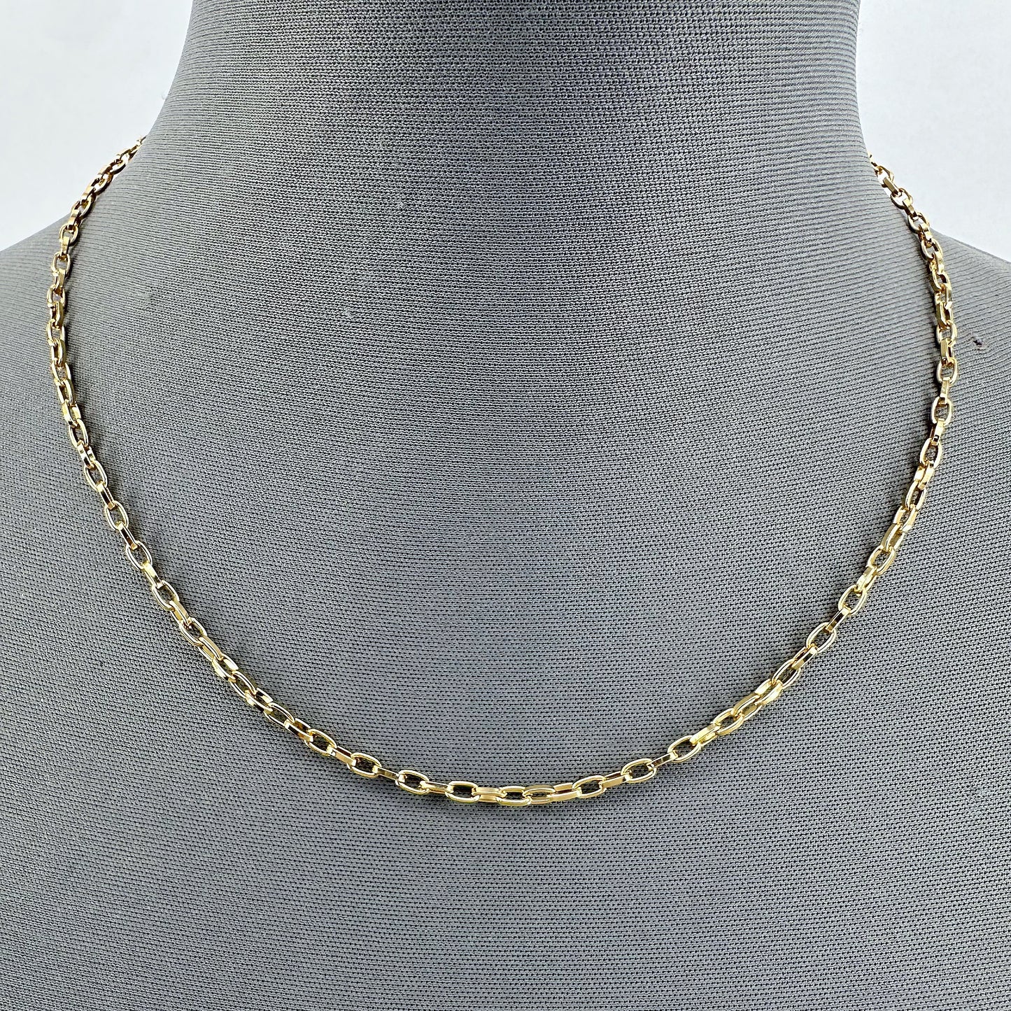 Triple Chain Necklaces With Cross Pendant