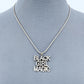 Gold or Silver Finish Set of 2 Necklaces with Black Girl Magic Pendant