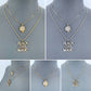 Gold or Silver Finish Set of 2 Necklaces with Black Girl Magic Pendant