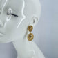 Lion Head Design Drop Dangle Earrings