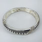 Silver or 2 Tone Finish Filigree Stretchable Bracelet
