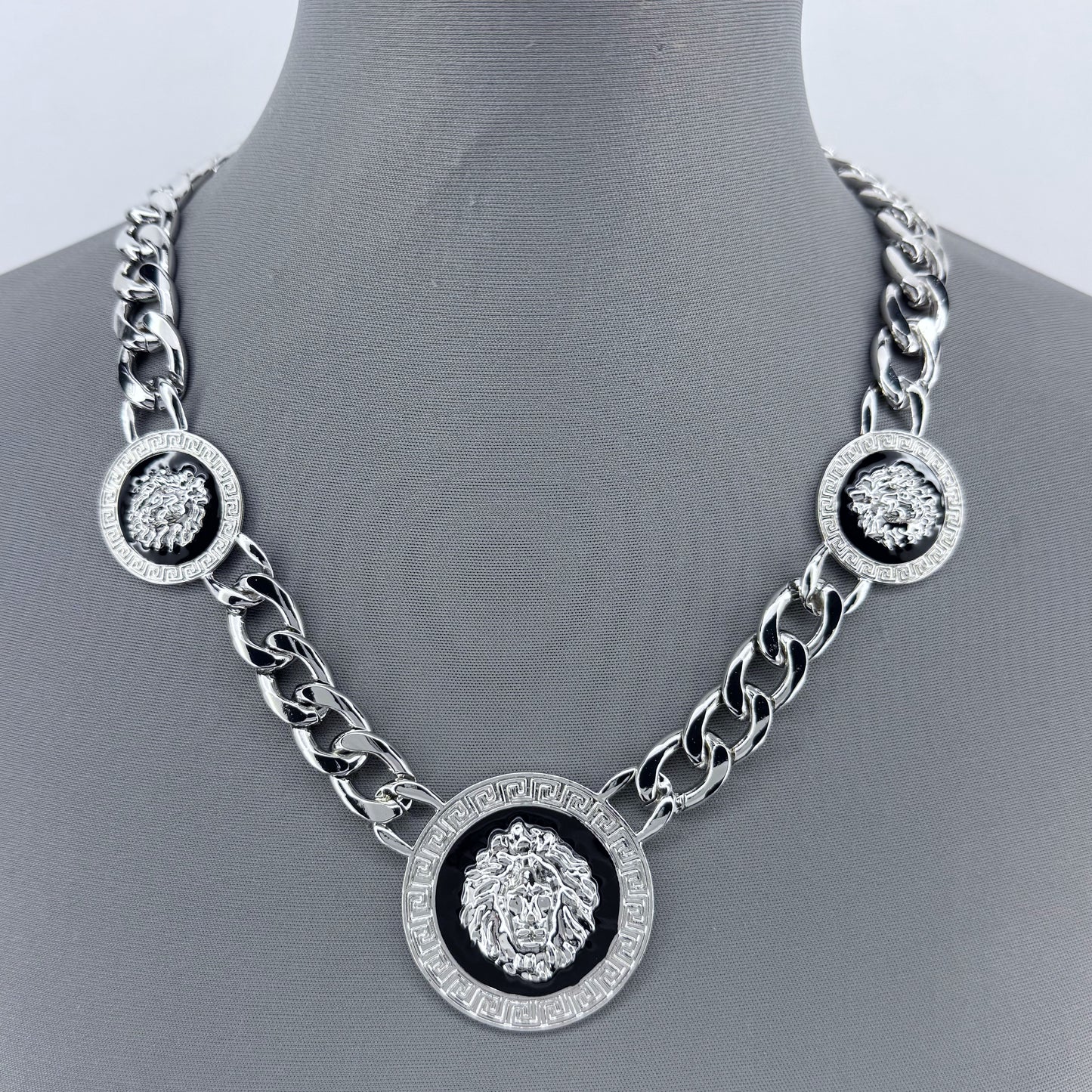 Lion Head Designer Inspired Necklace