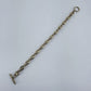 Designer Inspired Link Chain Stainless Steel Bracelet Gold Or Silver Finish