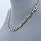 U shape Gold or Silver Finish Necklace