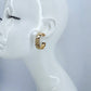 Gold or Silver Finish Small Hollow Classic Hoop Earrings