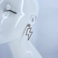 Drop Dangle Lightning Shape Rhinestone Earrings