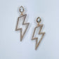 Drop Dangle Lightning Shape Rhinestone Earrings