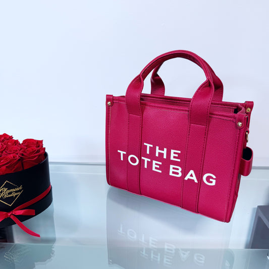 Design Tote Bag Medium Size Red