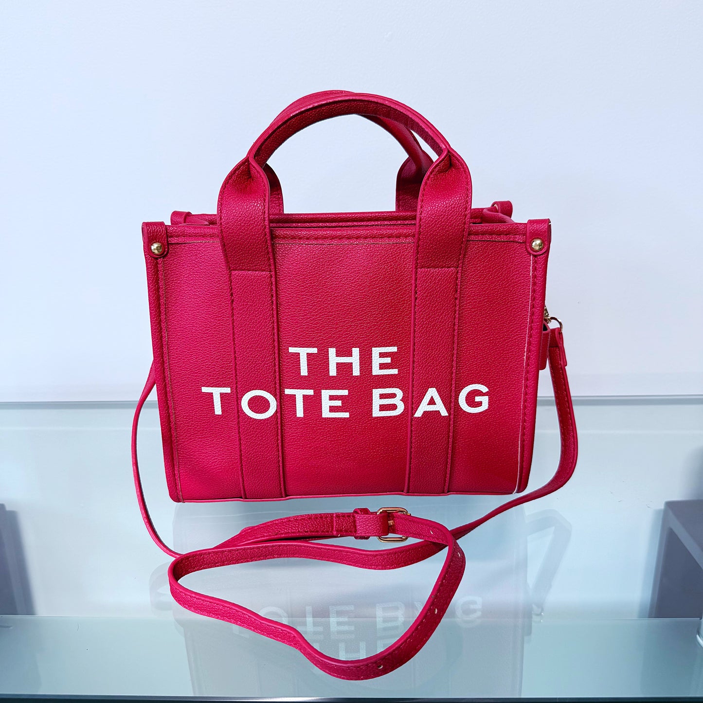 Design Tote Bag Medium Size Red