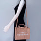 Design Tote Bag Medium Size Beige