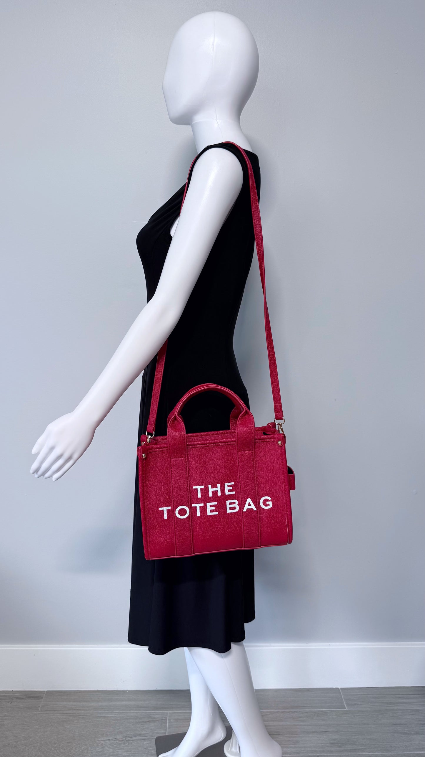 Design Tote Bag Medium Size Red