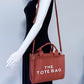 Design Tote Bag Medium Size Brown