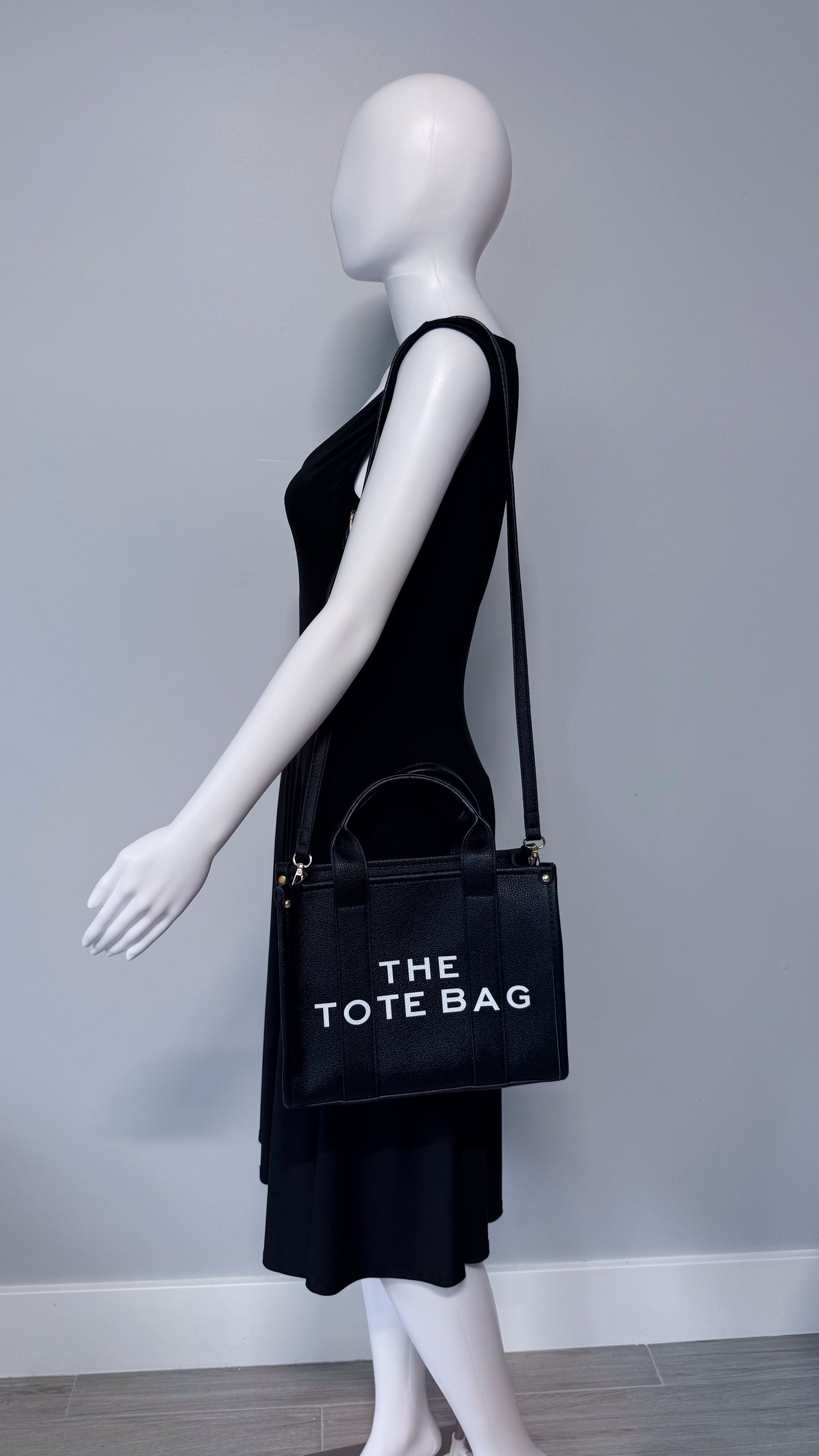 Design Tote Bag Medium Size Black