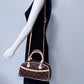HandBag Brown with Flowers Design