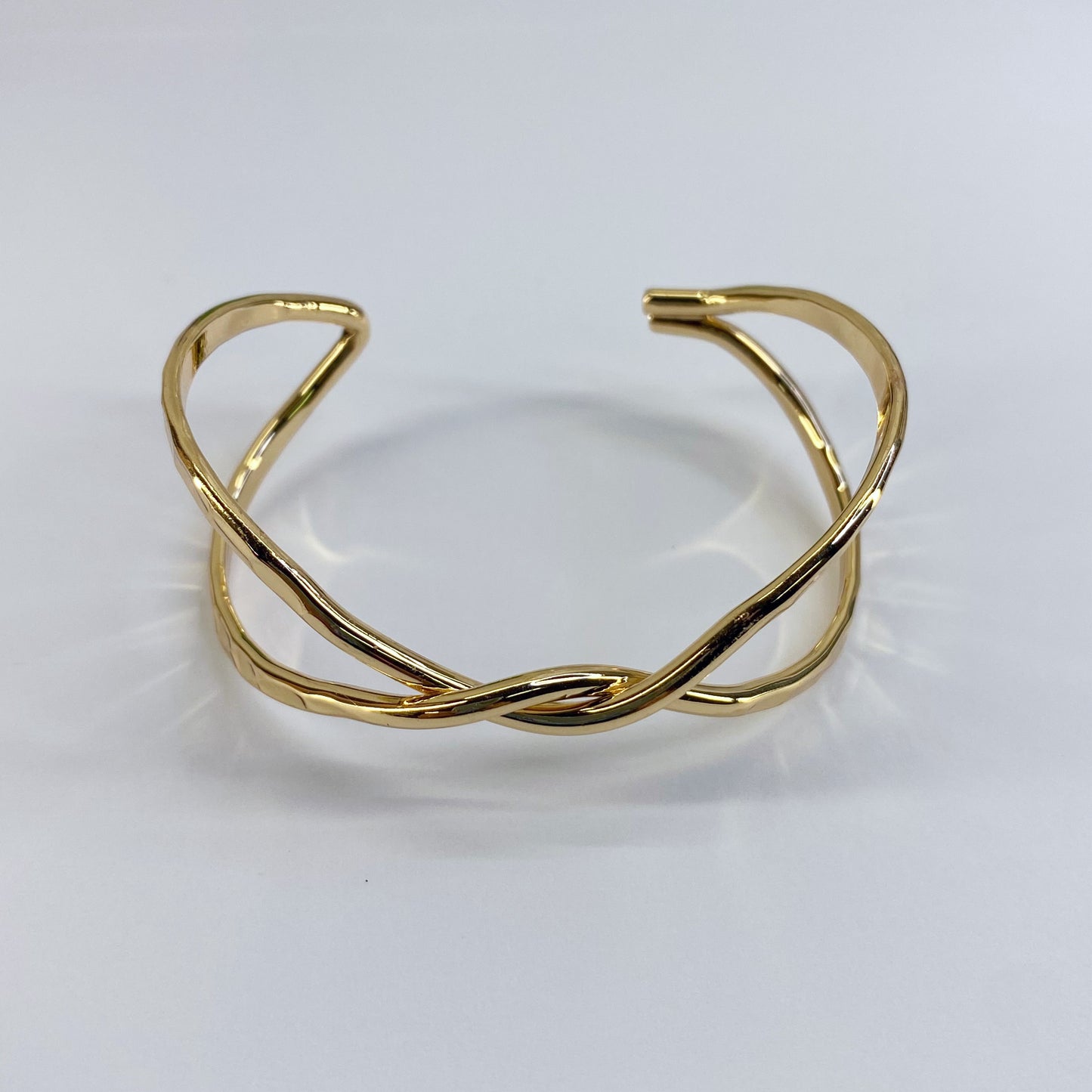 Double Twisted Design Adjustable Bracelet